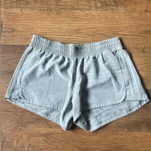 Adidas light gray size S running shorts